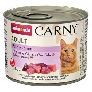 Animonda Carny Adult (pulyka,bárány) konzerv - Felnőtt macskák részére (200g)