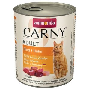Animonda Carny Adult (marha,csirke) konzerv - Felnőtt macskák részére (800g)