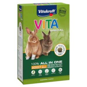 Vitakraft Vita Special Junior - Teljes értékű eleség (könnyen emészthető) fiatal nyulak részére (600g)