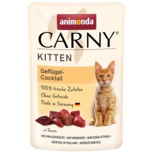 Animonda Carny Kitten (baromfi-koktél) alutasakos - Kölyök macskák részére (85g)