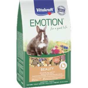 Vitakraft Emotion Beautiy All Ages Rabbit - Teljes értékű eledel (egészséges bőr,szőr) törpenyulak részére (600g)