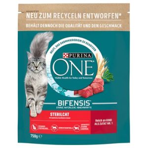 Purina ONE Sterilcat Bifensis (lazac,búza) száraztáp ivartalaníított felnőtt macskák részére (800g)